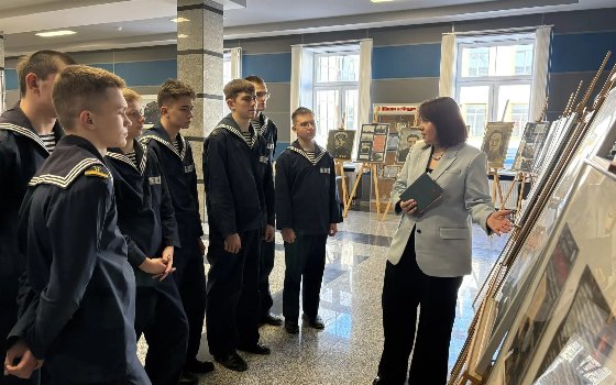 «Голоса времени» зазвучали в Нахимовском военно-морском училище города Мурманска